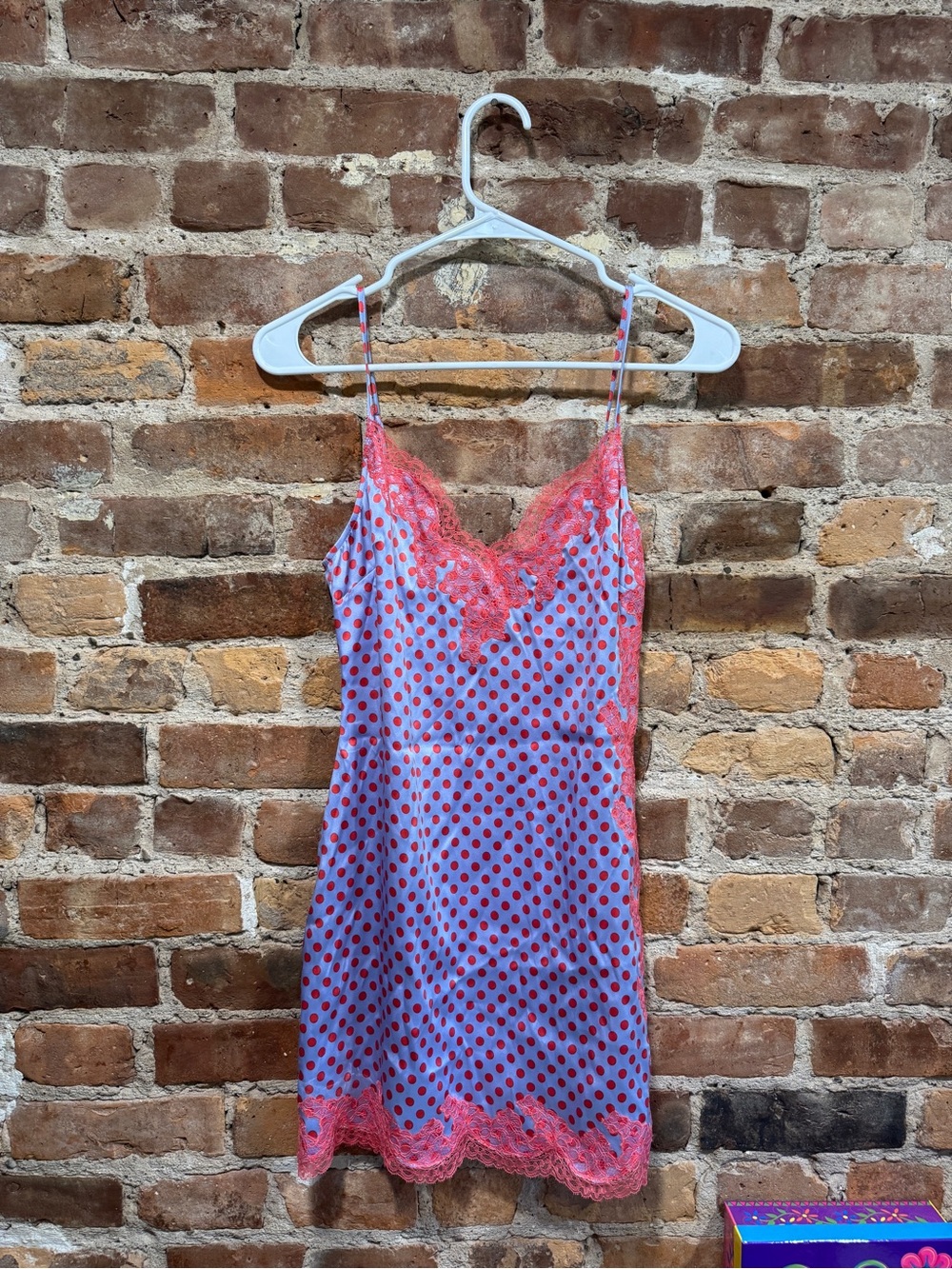 AGENT PROVOCATEUR LUCIE POLKADOT SLIP DRESS - Picture 2 of 5